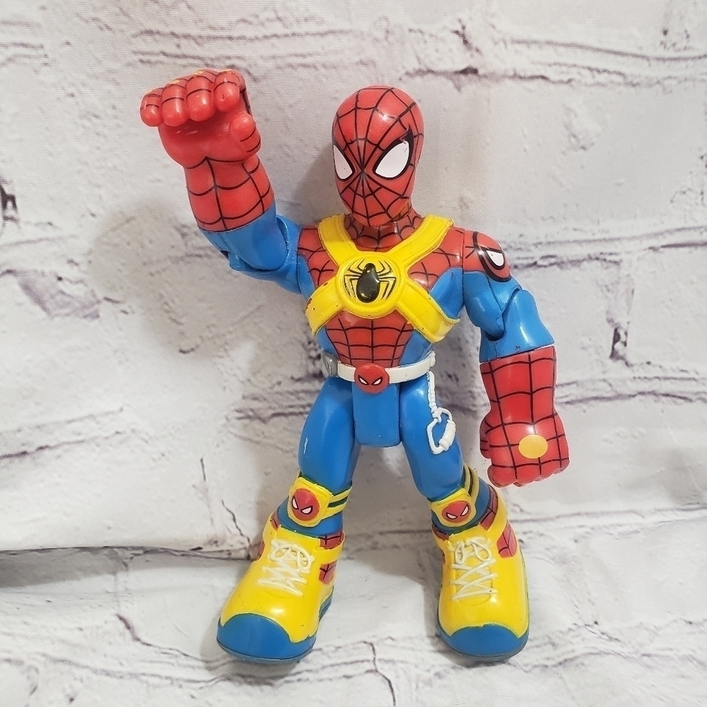 Hasbro Heroes Spider-Man Chunky Action Figure 6" Posable Pretend Play Year 2006